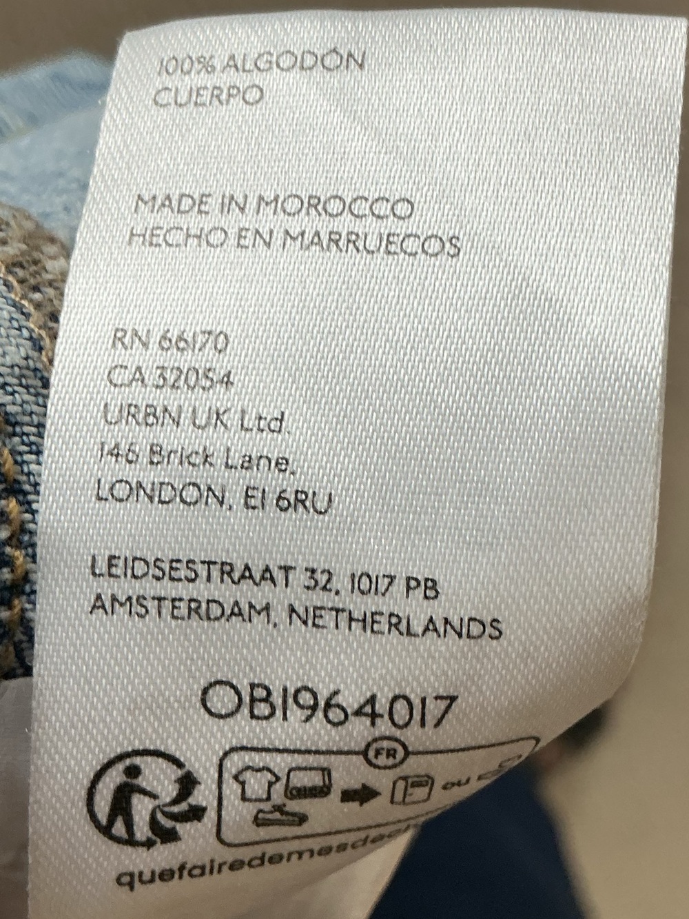 We The Free Bardot Denim Skirtall small - Picture 14 of 16